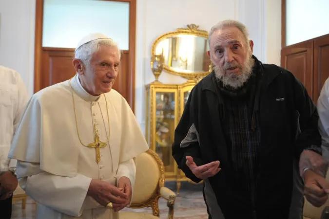 Papa Benedetto XVI incontra Fidel Castro  |  | L'Osservatore Romano - Aci Group