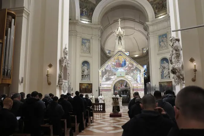 I frati alla Porziuncola |  | Ufficio stampa frati minori Assisi