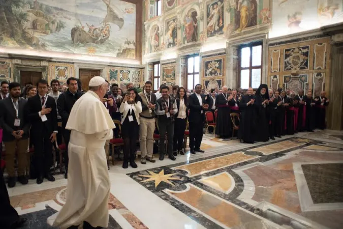 Il Papa e gli studenti internazionali  |  | Osservatore Romano / Aci Group