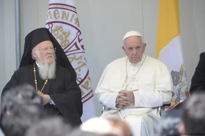 Il Papa e il Patriarca Bartolomeo |  | L'Osservatore Romano - ACI Group