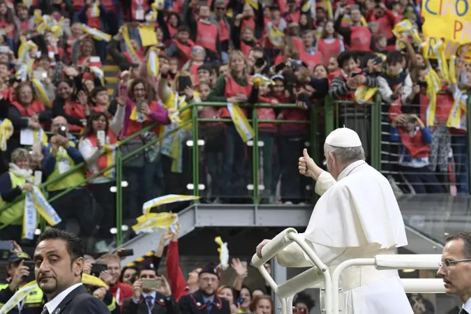 Il Papa allo Stadio Meazza |  | L'Osservatore Romano - ACI Group