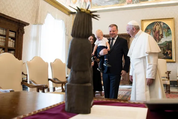 Papa Francesco e il Primo Ministro Lituano |  | L'Osservatore Romano, ACI Group