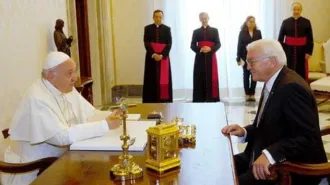 Il Papa e il presidente tedesco Steinmeier: confronto su dialogo interreligioso 
