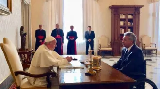 Quarantadue minuti di colloquio tra Papa Francesco e il Presidente dell’Ecuador
