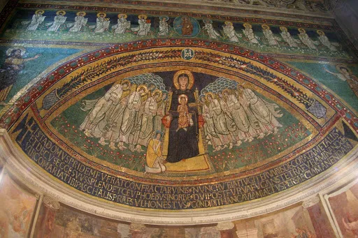 Il mosaico carolingio dell' abside  |  | pd