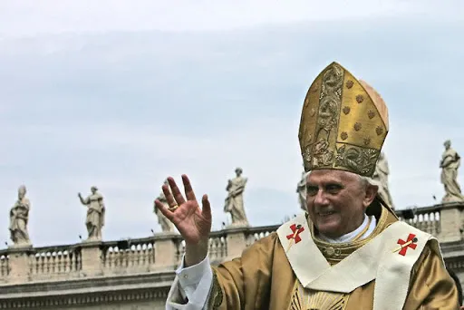 Benedetto XVI nella messa di inizio pontificato  |  | pd