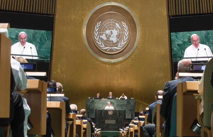 Il videomessaggio di Papa Francesco durante l'Assemblea Generale delle Nazioni Unite, 25 settembre 2020 | HolySeeMission