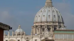 Vista della Basilica di San Pietro e del Palazzo Apostolico /  David Uebbing / Catholic News Agency