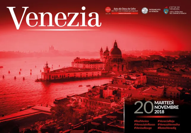 Venezia in Rosso per la festa della Madonna della Salute  |  | ACS