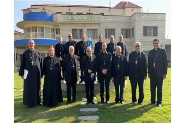 I vescovi di Iraq al termine della loro riunione l'11 dicembre / Saint Adday