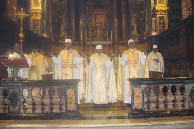 Una celebrazione in rito etiopico a Santa Maria in Via Lata  |  | Mater Unitatis