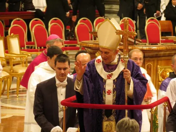 L'ultima Messa pubblica di Benedetto XVI |  | Stephen Driscoll CNA