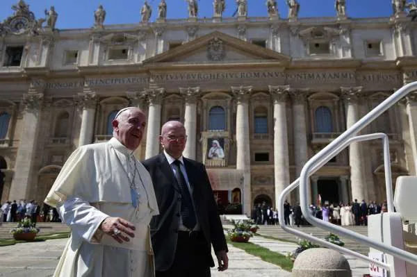 Il Papa al termine della canonizzazione di Madre Teresa |  | Daniel Ibanez CNA
