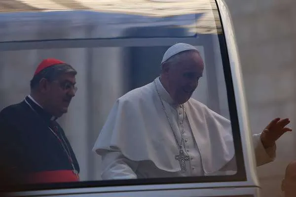 Il Cardinale Sepe con Papa Francesco  |  | Daniel Ibanez CNA