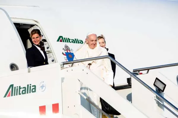 Il Papa in partenza per un viaggio apostolico |  | Daniel Ibanez CNA