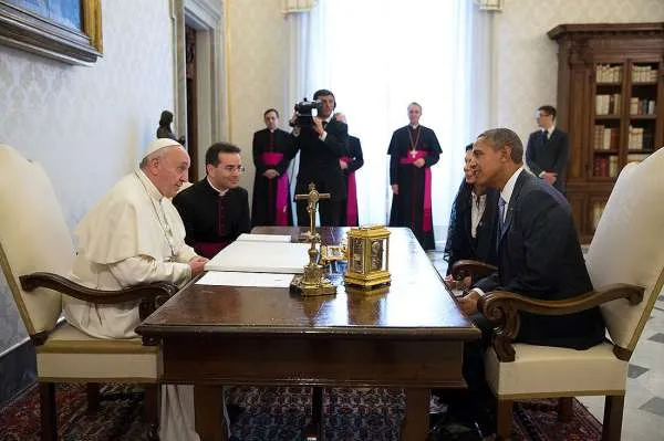 L'incontro tra il Papa ed Obama in Vaticano |  | Official White House Photo by Pete Souza
