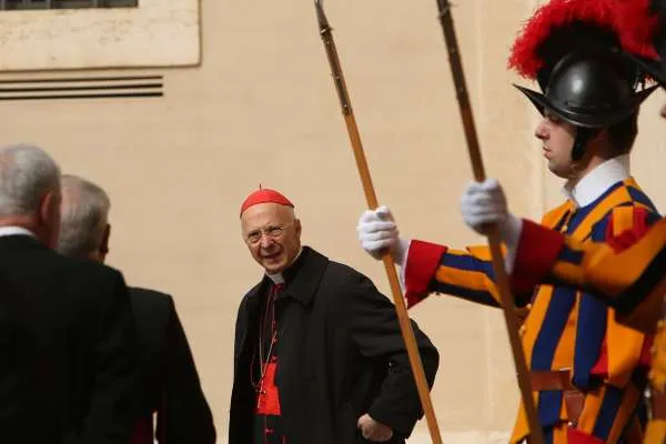Il Cardinale Angelo Bagnasco, Presidente della Cei |  | Bohumil Petrik/CNA