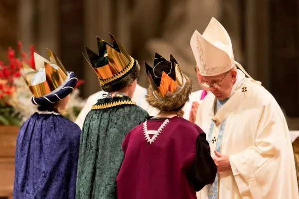 Papa Francesco celebra la Messa dell'Epifania del Signore |  | Daniel Ibanez, ACI Group