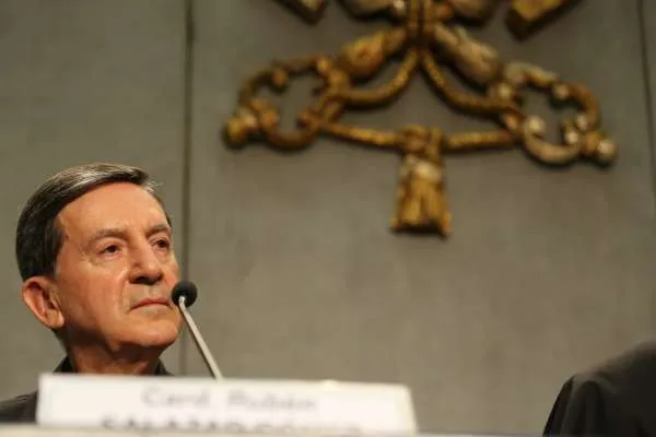 Il Cardinale Ruben Salazar Gomez |  | Bohumil Petrik/CNA