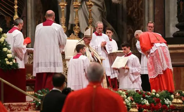 Papa Francesco presiede un concistoro  |  | Daniel Ibanez CNA