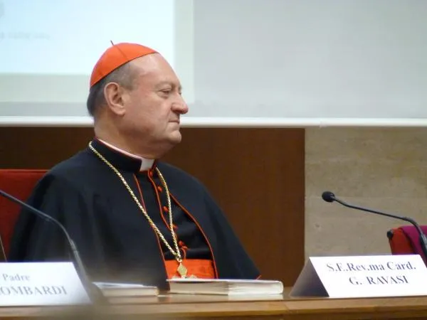 Il Cardinale Gianfranco Ravasi  |  | Estefania Aguirre CNA