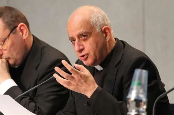 L'Arcivescovo Salvatore Fisichella |  | Bohumil Petrik/CNA