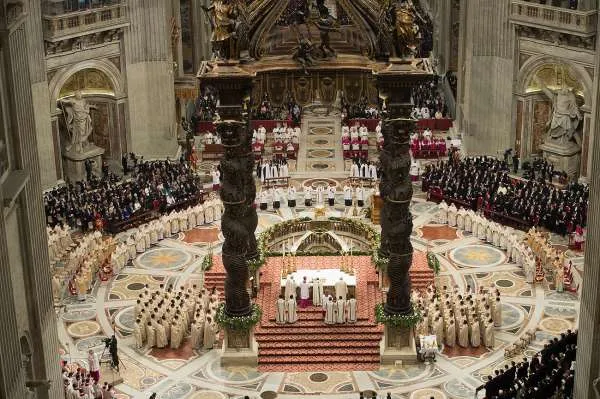 Il baldacchino della Basilica di San Pietro |  | L'Osservatore Romano foto