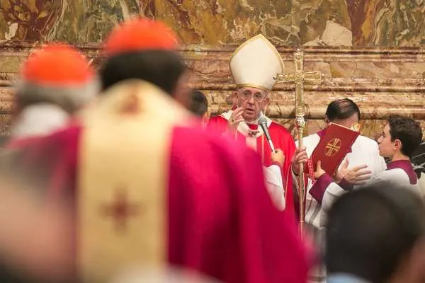 Papa Francesco e i Cardinali di Santa Romana Chiesa |  | Daniel Ibanez/CNA