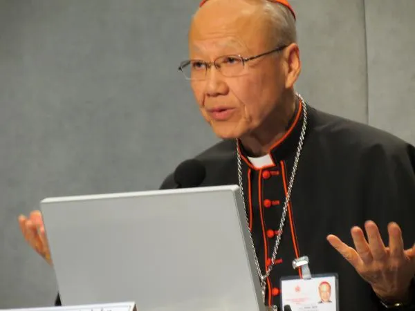 Il Cardinale John Tong Hon, Vescovo di Hong Kong |  | Matthew Rarey - CNA