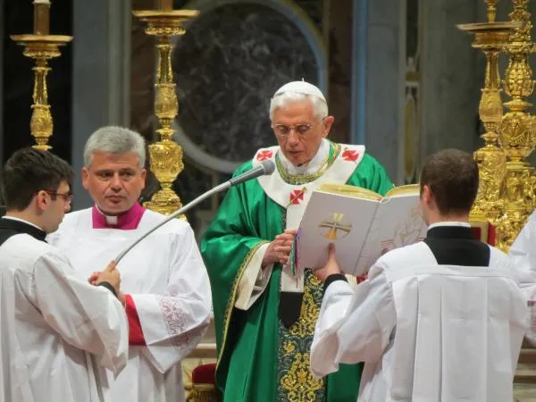 Papa Benedetto XVI |  | Anne Hartney CNA