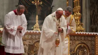 Le celebrazioni papali di aprile e maggio