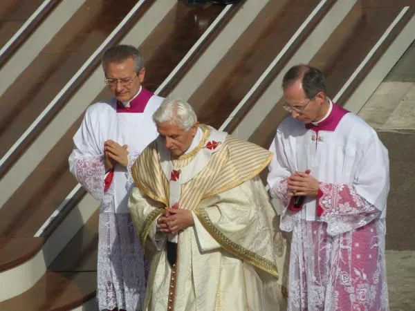 Papa Benedetto XVI |  | Marianne Medlin CNA