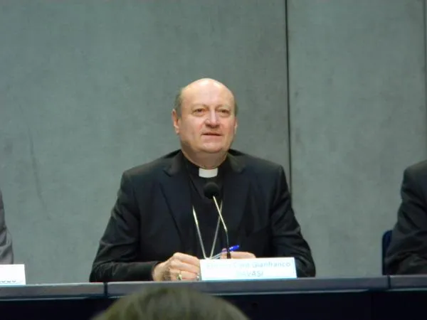 Il Cardinale Ravasi, Presidente del Pontificio Consiglio della Cultura |  | Alan Holdren CNA