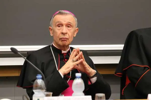 L'Arcivescovo Ladaria Ferrer, Prefetto della Congregazione per la Dottrina della Fede |  | Bohumil Petrik CNA