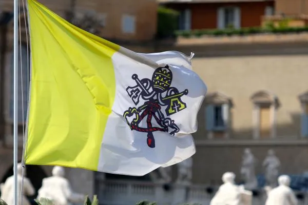 La bandiera vaticana |  | Stephen Driscoll CNA