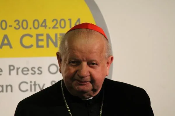 Il Cardinale Dziwisz, Arcivescovo emerito di Cracovia |  | Kyle Burkhart CNA