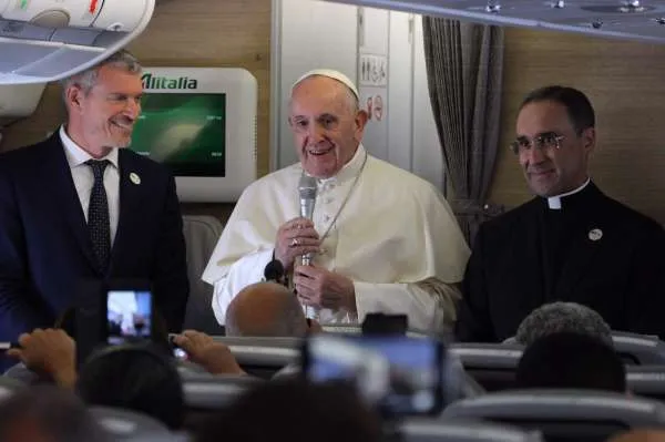 Matteo Bruni con il Papa  |  | Edward Pentin/CNA