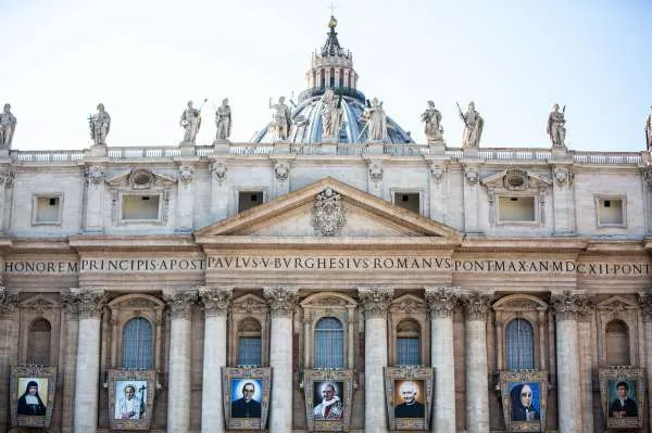 La Basilica Vaticana durante una cerimonia di canonizzazione |  | Daniel Ibanez CNA