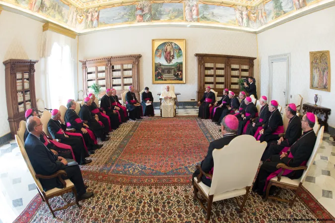 Visita ad limina vescovi portoghesi | La visita ad Limina dei vescovi portoghesi | © L'Osservatore Romano Foto