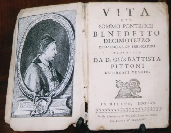 Una antica biografia di Benedetto XIII |  | Centro Studi Bendetto XIII - Gravina 