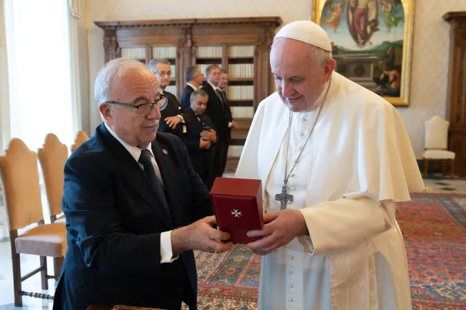 Il Papa con Fra Marco Luzzago |  | Vatican Media - ACI Group