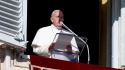 Papa Francesco durante un Angelus  / Vatican Media / ACI Group