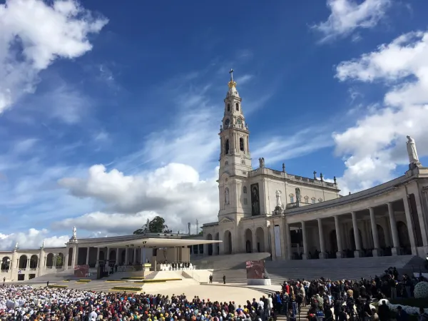 Santuario di Fatima | il Santuario di Fatima durante la Messa di canonizzazione, Fatima, 13 maggio 2017 | Alexey Gotovsky / ACI Group