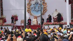 Papa Francesco in Plaza de Armas, Trujillo, Perù, 20 gennaio 2018 / Alvaro de Juana / ACI Group