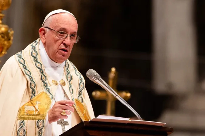 Papa Francesco, concistoro 2018 | Papa Francesco durante l'omelia al Concistoro del 28 giugno 2018 | Daniel Ibanez  / ACI Group