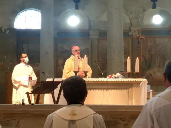 Cardinale Czerny | Il cardinale Czerny celebra Messa in memoria del Cardinale Mindszenty | AG / ACI Group