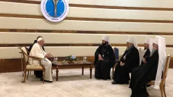 L'incontro di Papa Francesco con il metropolita Antonij, capo del Dipartimento di Relazioni Esterne del Patriarca di Mosca / Pool VAMP