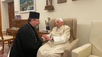 Benedetto XVI riceve Shevchuk. "Continuo a pregare per l'Ucraina"