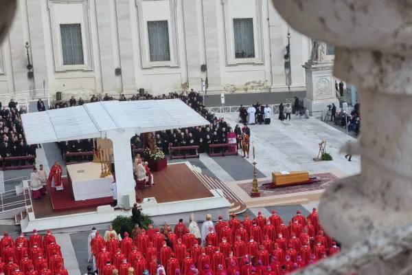 Un momento dei funerali del Papa emerito Benedetto XVI, 5 gennaio 2023 / AG  / ACI Group
