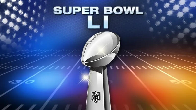 51esimo Superbowl | Il logo del 51esimo Superbowl, giocato da New England Patriots e Atlanta Falcons | PD